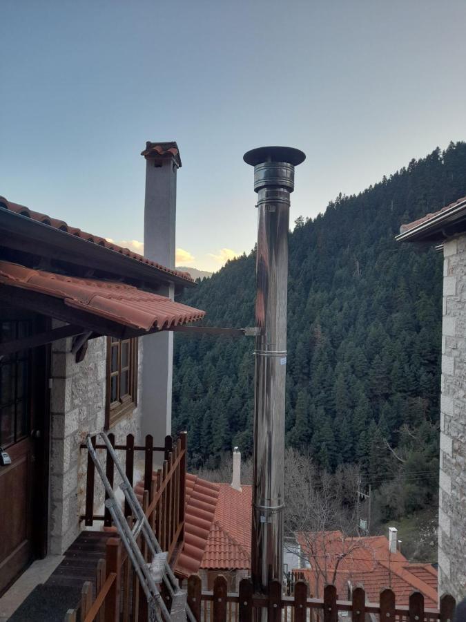 Maisonette Korfes-Κορφές-Μ Δύο Αυτόνομοι Όρoφοι Της Βίλας Κορφές Για Οικογένειες Και Μικρές Παρέες Карпенисион Экстерьер фото