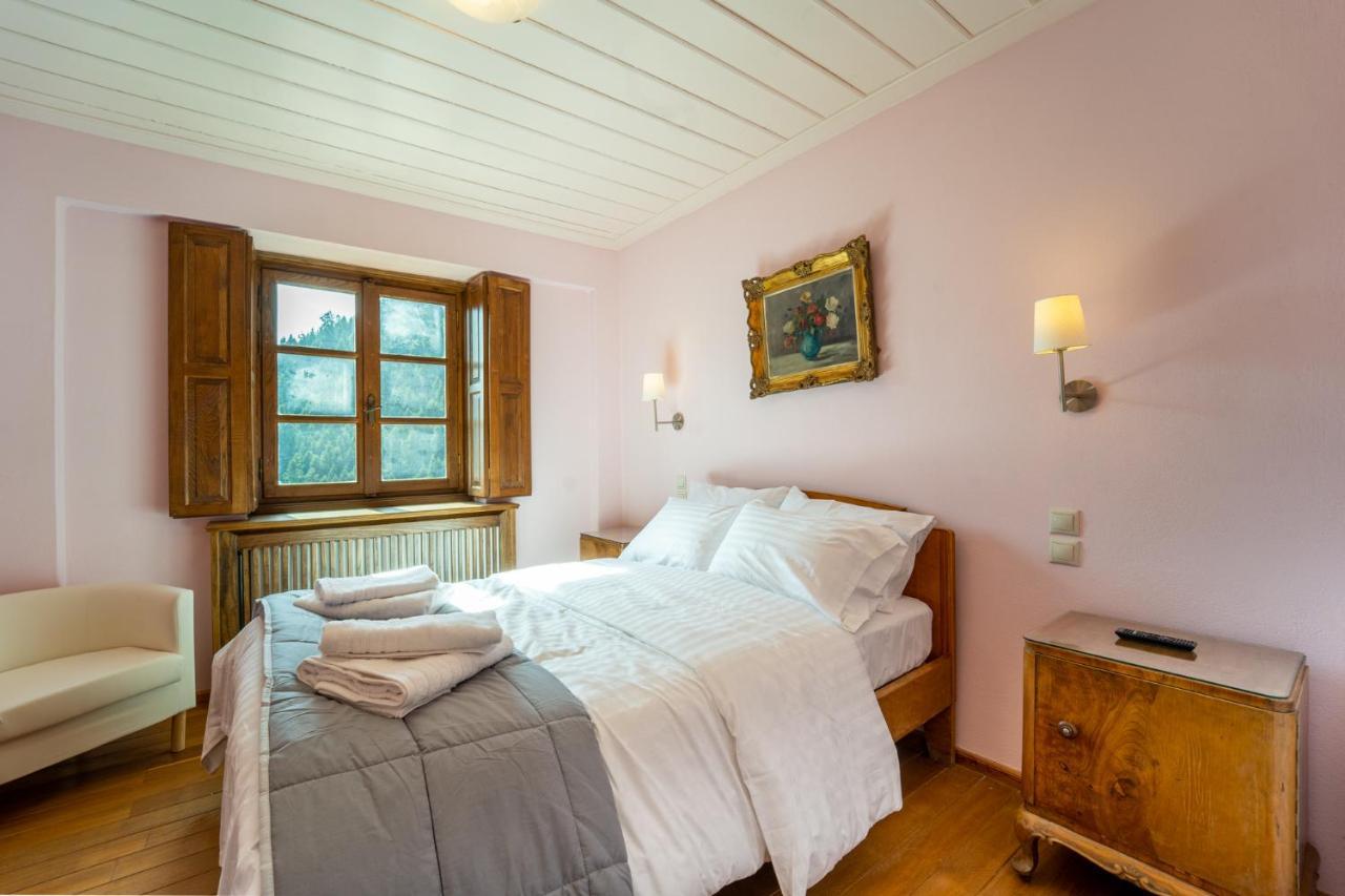 Maisonette Korfes-Κορφές-Μ Δύο Αυτόνομοι Όρoφοι Της Βίλας Κορφές Για Οικογένειες Και Μικρές Παρέες Карпенисион Экстерьер фото